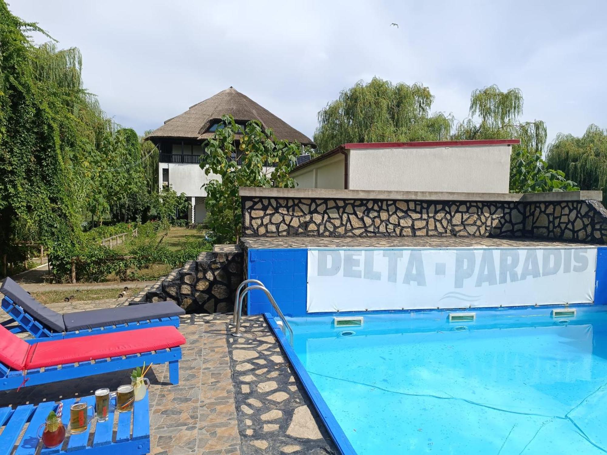 Delta Paradis Resort Murighiol Bagian luar foto