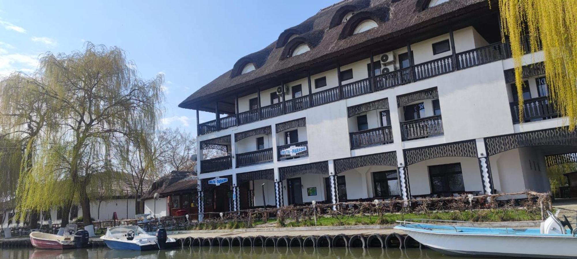 Delta Paradis Resort Murighiol Bagian luar foto